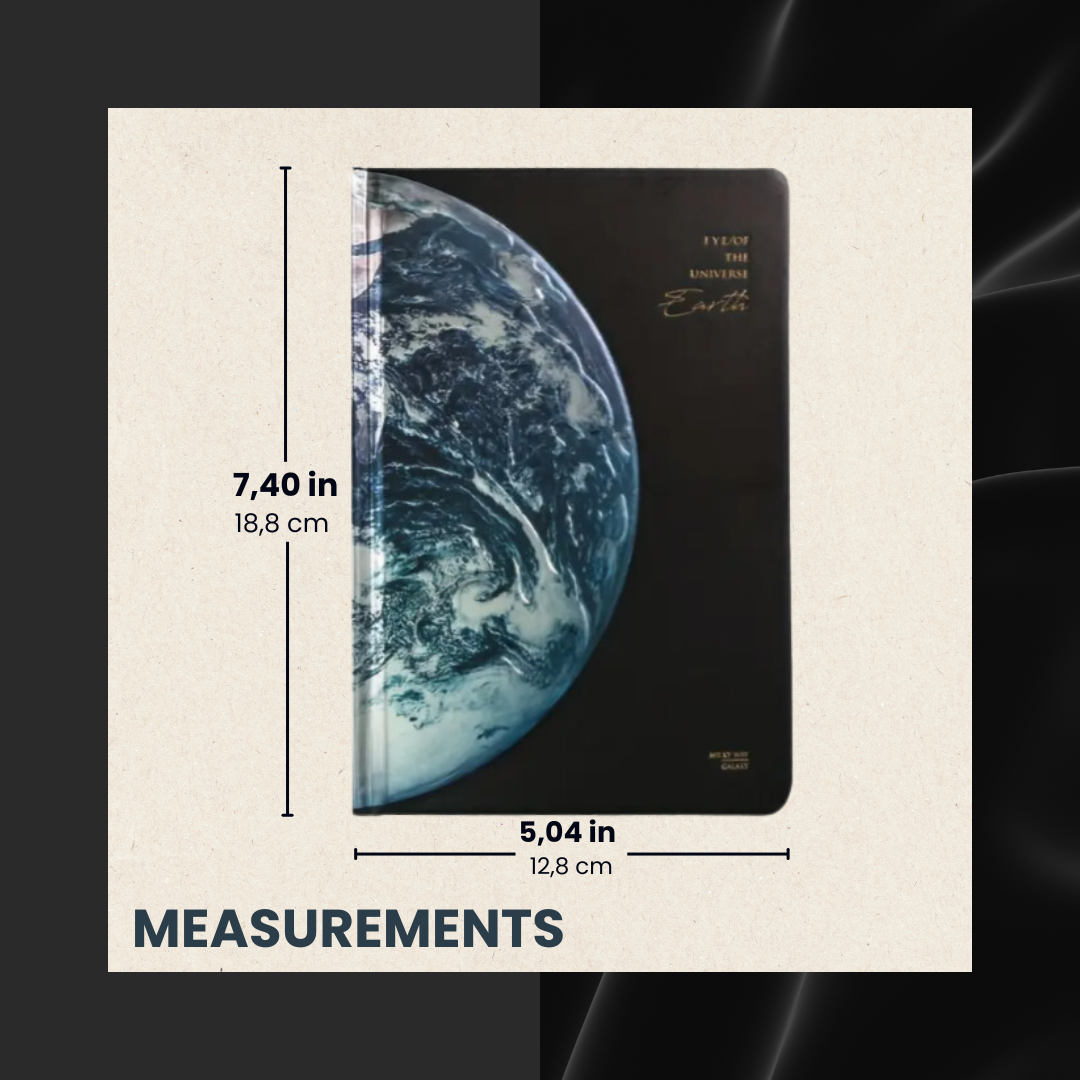 Get Creative with a 3D EMBOSSED PLANET THEMED NOTEBOOK