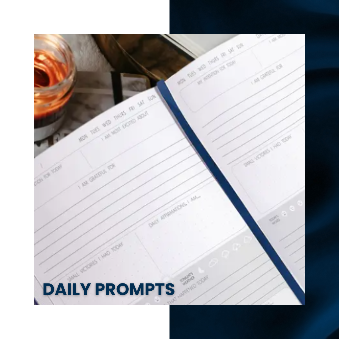LEATHER GRATITUDE JOURNAL – 180-DAY DAILY REFLECTION & AFFIRMATION PLANNER