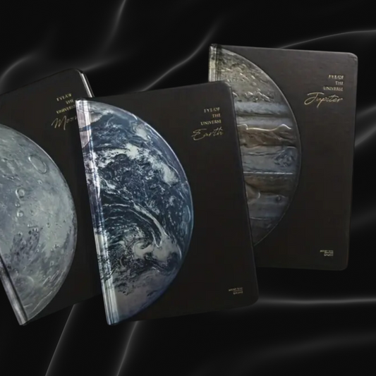 Get Creative with a 3D EMBOSSED PLANET THEMED NOTEBOOK