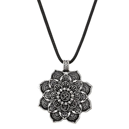 Meditation Mandala Amulet Yoga Jewelry Necklace